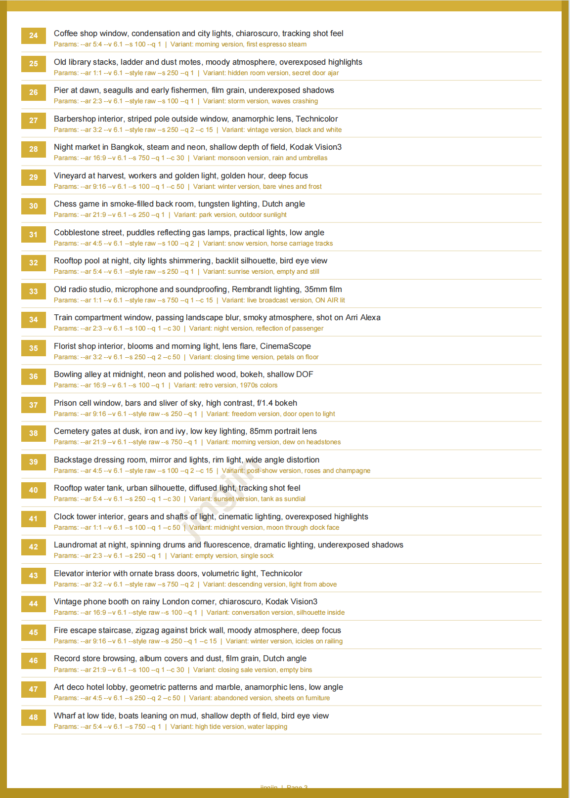 700 Professional Midjourney Creation Prompts