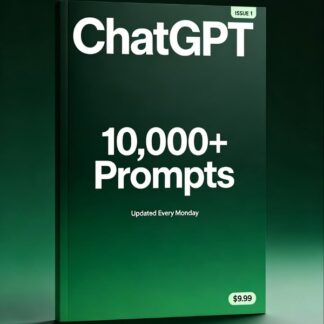 ChatGPT 10,000+ Prompts - Issue 1