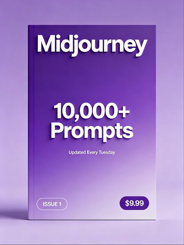 Midjourney 10,000+ Prompts - Issue 1