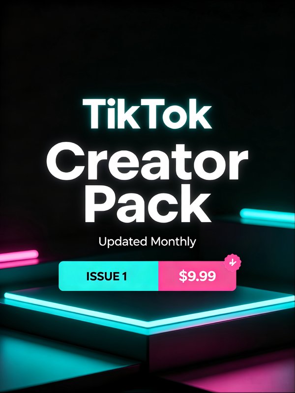 TikTok Creator Pack - Issue 1